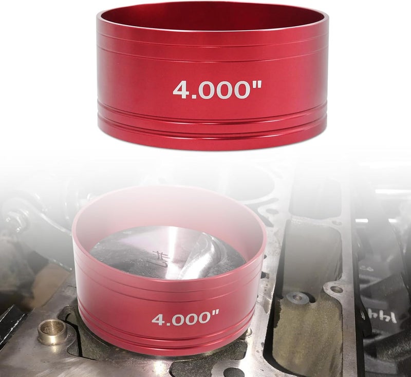 LVOUP Engine Piston Ring Compressor Tool Compatible for 4.000 Inch Bore Tapered - Image 3